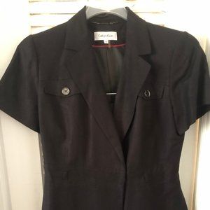 Calvin Klein Sz 10 Short Sleeve Suit
